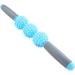 Massage Roller for Legs - Muscle Stick with 5 Spiky Balls for Cellulite Relief | Blue Thigh Arm & Waist Massager - Buy Online on GoSupps.com