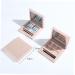 Shop 2pcs Empty Eyeshadow Dish & Cosmetic Case | Pink Square Palette for Cosmetics - International Shipping Available - Buy Online on GoSupps.com