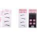 FOMIYES 10pcs Eyebrow Stencils Eyebrows Shape Reusable Eyebrow Stencil Template Suite - Buy Online on GoSupps.com