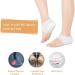 Invisible Height Increase Insoles - Soft Silicone Gel Heel Lift Cushions for Men & Women - 3.5 cm (1.37 Inch) Breathable Inserts - Buy Online on GoSupps.com