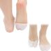 Buy Silicone Pointe Toe Pads & Forefoot Cushions | Soft Toe Protectors for Men & Women - 2 Pairs (White) - International Shipping Available - Buy Online on GoSupps.com