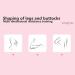 Shakven Booty Bands for Working Out Yoga Bands for Stretching | Yoga Bands Elastic Booty Bands with Storage Bag for Women and Men Booty Leg Pilates Band - Buy Online on GoSupps.com