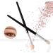 Buy Two-Color Rubber Cotton Eye Makeup Brushes - 10 PCS Sponge Applicator & Oval Tipped Eyeliner Brush for Flawless Eyeshadow | International Shipping Available - Buy Online on GoSupps.com