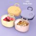 FIACVRS Baby Milk Powder Dispenser with Spoon - Large Capacity, Detachable, Yellow - Buy Online on GoSupps.com