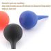 TWZKXC 3 Pcs Manual Fluid Suction Device for Pet Rubber Ear Washing Squeeze Bulb Ear Washing Removal Tool Ear Wax Removal Pet Earwax Cleaning(Black Red Blue) - Buy Online on GoSupps.com