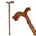 Wooden Walking Sticks Solid Wood Gift Walking Sticks Dragon Shaped Handle Old People Carving Canes Crutch and Sturdy Mobility Aid for Elderly Seniors & Handicap Prosperous
