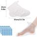 Liners Hand or Foot Disposable Thermal Heated Mitt Clear Plastic Disposable Booties Paraffin Bath Liners for Foot Pedicure Hot Spa Wax Treatment Foot Covers Bags(100Piece) - Buy Online on GoSupps.com