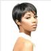 BGHJUE African Wig - Short Black Lace Front Human Hair Wig for Black Women | Pre Plucked Hairline | Brazilian Remy Hair - Buy Online on GoSupps.com