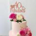 Fabulous Cake Topper Fabulous 40th Birthday Cake Topper Fabulous Birthday Cake Topper Fabulous Cake Decorations Rose Gold Cake Decoration For Women Men Birthday Anniversary Party Wedding - Buy Online on GoSupps.com