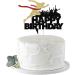 Happy Birthday Cake Toppers Sports Themed Runners Cake Toppers Track Cross Country or Marathon Party Birthday Party Cake Toppers