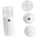 PLAFOPE 1pc Hydrating Instrument Cool Facial Mister Face Steamer Mini Mister Electric Mist Sprayer White Abs - Buy Online on GoSupps.com