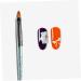 Ipetboom 1 Set Nail Painting Tools Powder Nail Brush Hair Bristles Nail Brush Round Flat Nail Brush Acrylic Nail Brush Glitter Manicure Pens Nails Brush Nail Art Pen Pull Wire Sector - Buy Online on GoSupps.com