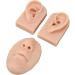 Luqeeg Soft Silicone Ear Model | 3D Flexible Nose and Mouth for Suture Practice | Simulation Display Props Set for Acupuncture and Jewelry | Teaching Tool - (2 Pack) - Buy Online on GoSupps.com