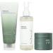 Set of 3 Heartleaf Soothing Toner 200ml Heartleaf Soothing Ampoule 30ml Heartleaf Cleansing Foam 150ml Heartleaf Pore Control Cleansing Oil 200ml Korean Skincare (3 STACH-C)