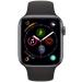 Apple Watch Series 4 (GPS 44mm) Space Gray Aluminum Case with Black Sport Band (Renewed) - Buy Online on GoSupps.com