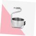 3-Hour Stainless Steel Brush Holder - Razor Stand Set of 3 | Durable Manual Bracket for Eco-Friendly Organization - Buy Online on GoSupps.com