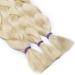 Tess 41 Braids Extensions | Jumbo Synthetic Crochet Braids Hair 5pcs 165g Bundle | Light Blonde #613 100cm - Buy Online on GoSupps.com