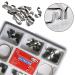 100Pcs Dental 35 m Contoured Metal Matrices with 2 Rings for Tooth Filling - International Shipping Available - Buy Online on GoSupps.com