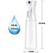 Golden Cow Ultra Fine Mist Spray Bottle 10oz - Reusable Plastic Sprayer for Hairstyling, Cleaning, Plants, Skin Care - Gradient Blue-Black/Gradient Black - Buy Online on GoSupps.com