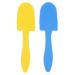 Tongue muscle trainer 2-part mouth-lip muscle trainer set mouth muscle training device for tongue lateralization and lifting