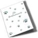 Wilhelm Fell EU Pet ID Card Case | Protective Paw Blue Cover | Unique Personal Gift for Pets - Buy Online on GoSupps.com