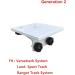 Brocraft Aluminum Downrigger Bracket for 90 Degree Boat Track Systems - Universal Fit for Lund, Versatrack, and Ranger Tracks (Gen 2) - Buy Online on GoSupps.com