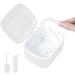 Buy Lingjiong Prosthesis Holder Case - Portable Retainer & Artificial Teeth Storage with Brush & Picker - Ideal Travel Mouth Protection - Buy Online on GoSupps.com