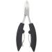 Cuticle Nipper Cuticle Scissors Nail Pliers for Toenail Fingernail(Black) - Buy Online on GoSupps.com