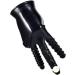 SMGZC Black Latex Vibration & Friction Massage Gloves for Couples - Perfect for Men & Women | Enhance Intimacy & Sensation - Buy Online on GoSupps.com