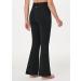 BALEAF Girls' High Waisted Crossover Flare Yoga Dance Leggings with Pockets in Black - Medium - Buy Online on GoSupps.com