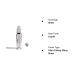 MODE Lip Glaze: Vanilla Cream Pudding Flavored Roll-On Gloss - Hydrating Fruit Oils for Sheer Wet Shine, Moisturizing Sweet Almond & Wild Rose - Vegan, Cruelty-Free - NY Made - Buy Online on GoSupps.com
