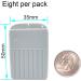 Hearing Aid Wax Guards Filters - 3 Packs/24 Filters for Phonak, Unitron, Widex Hearing Aids - Cleaner Kit with Brush and Carry Case - Buy Online on GoSupps.com