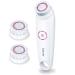 Beurer FC 45 facial brush including the subsequent purchase set with 2 attachments gentle and deep cleaning facial care waterproof 2-stage rotation for every skin type FC 45 facial brush including post-purchase set