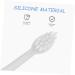 HOMSFOU Manual Toothbrush for Kids - Blue Silica Gel Cleaning Brush (1 Piece) | International Shipping Available - Buy Online on GoSupps.com