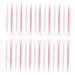 Mipcase 100pcs Double Eyelid Y-shaped Fork Stickers Y-shape Fork Eyelid Sticker Applicator Auxiliary Tool