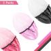 Auban Adjustable Reusable Extra Large Shower Cap - Waterproof Bathing Cap for Women - 3 Colors (Pink, Rose Red, Black) - Buy Online on GoSupps.com