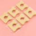 6 Pieces Orthotic Toe Spreader Spacer Separator Corrector Straightener for Overlapping Toes Toe Stretcher Divider for Women Men