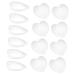 Lurrose 10 pair of anti-slip cover for glasses Anti-handle sunglasses glasses stoppers.