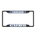 Fan Mats 31300: Chicago Cubs Metal License Plate Frame Black Finish, Blue