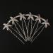 Beryuan Starfish Hairpin Set - Rhinestone Bridal Hair Accessories for Wedding Prom - 6pcs - Buy Online on GoSupps.com