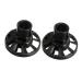 Beavorty 2pcs Electric Grinding Chuck Fan Accessory Electric Grinding Dust Cleaning Tool Sandwich 3x3cm Black
