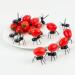 Knadgbft 120 Pack Ant Food Fruit Decoration Forks Ant Shaped Forks Fit for Snack Cake Dessert Home Kitchen Party - Buy Online on GoSupps.com