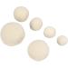 6 Wool Drying Balls Clothes Softening Balls Laundry Drying Reusable Balls Clothes Drying Accessories - Buy Online on GoSupps.com
