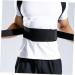Buy Gatuida Lumbar Support Posture Brace for Men & Women - XXL Black Support Belt for Optimal Posture - Buy Online on GoSupps.com