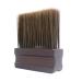 Minkissy Neck Brush Barber Salon Neck Duster Brush Face Duster Tool Facial Cleaning Beard Brush Facial Duster Face Cleaning Brush Neck Cleaning Brush Nylon Hair Barber Supplies