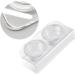 NA Reptile Feeding Ledge with 10 Pcs Water Food Bowl Feeding Dish Gecko Feeder Bowls for Bearded Dragon Turtles Guana Tortoises - Buy Online on GoSupps.com