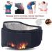 Adjustable Back Lumbar Support Belt - Magnetic Self-Heating Anti-Slip Grip Posture Stabilizer Injury Relief - Black (Small - Buy Online on GoSupps.com