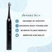 Electric Toothbrush for Adults - Sonic Waterproof 15 Modes Replaceable Heads | Rechargeable Plaque Remover with Charging Base & Travel Cap - Buy Online on GoSupps.com