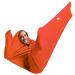 Zyuboeso Stretchy Body Sox Sensory Socks full body wrap Sock For children help children with autism and ADHD and BASSENDIE sensory processing (color: orange size: l/large) l/large orange
