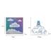 Cloud Perfume Soft Cloud Eau De Parfum for Women Dreamy Fragrance with Lasting Impression Romantic Cloud Shaped Women's Perfume with Notes of Lavender Coconut Vanilla & Pear (2pc) - Buy Online on GoSupps.com